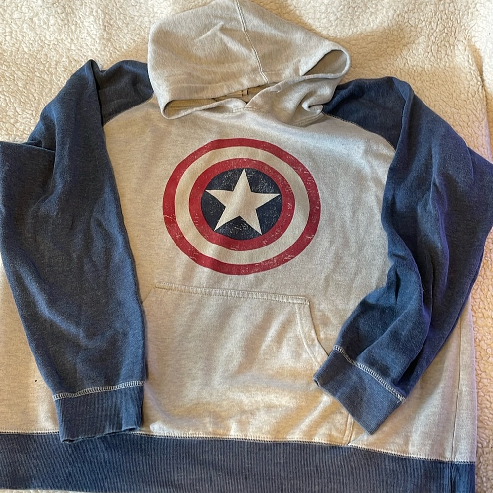 Marvel Captain America Hoodie. Size XXL